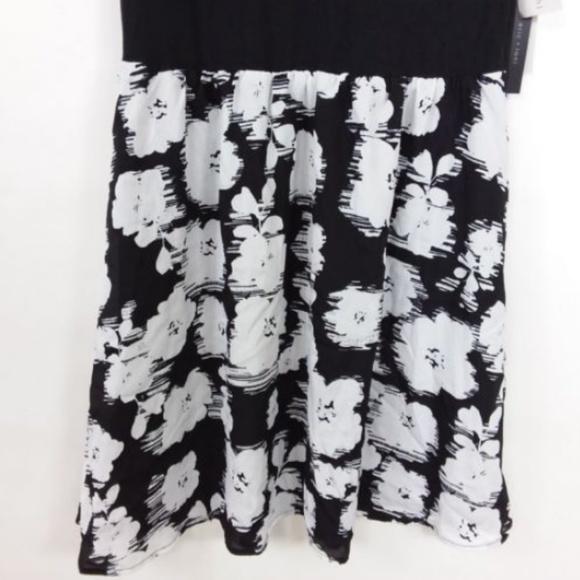 Eric & Lani Dress Juniors Large Black White New - Picture 4 of 7